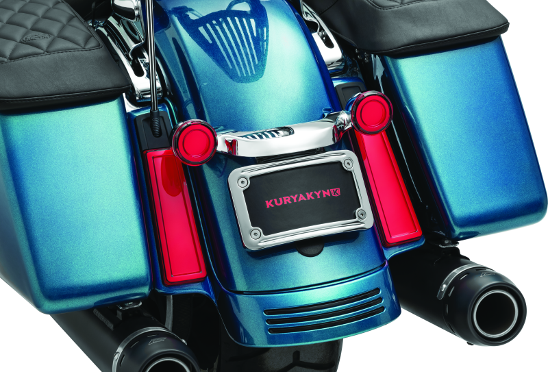 Kuryakyn Tracer Filler Panel Lights with Red Lens for PowerSports Vehicles