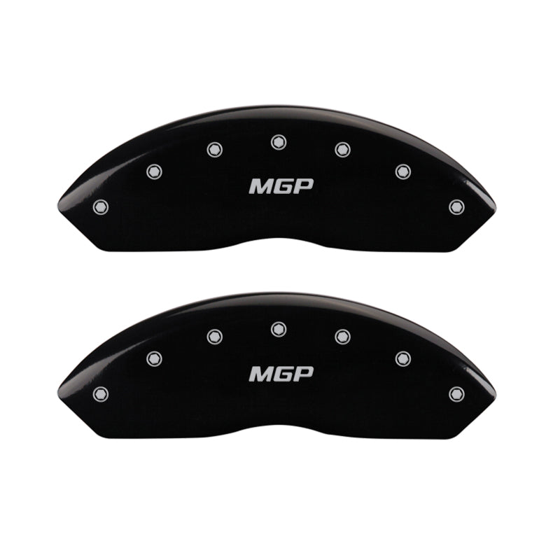 MGP Black Finish Silver Char Caliper Covers for 2009-2011 Mercedes-Benz C300