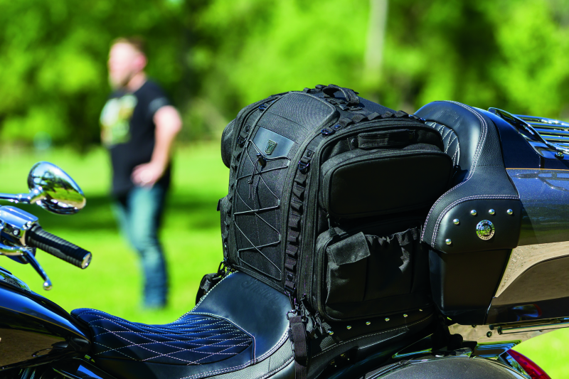 Kuryakyn Momentum Road Warrior Bag - Versatile 1200 Denier Textile Storage for Powersports
