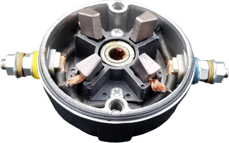 KFI A-Series Motor End Cap in Black for Winch Replacement Parts