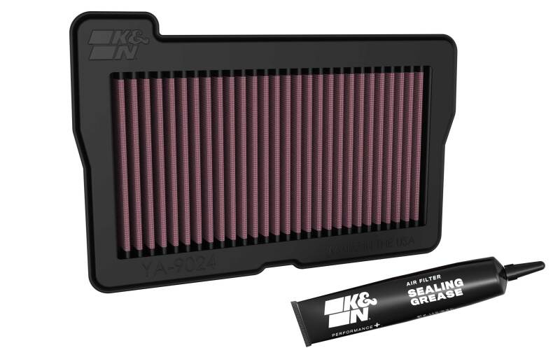 K&N Engineering YA-9024 High-Flow Replacement Air Filter for Yamaha MT-09 and R-Series