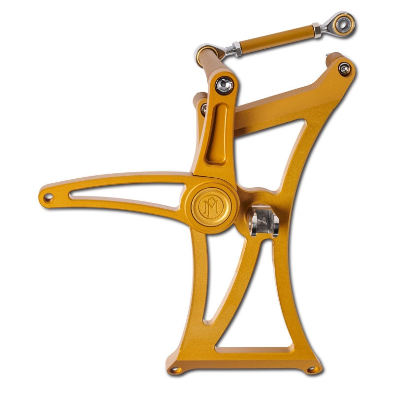 Performance Machine Mid Control - Gold Ops for Harley Davidson Touring and Softail Models