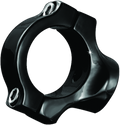 Kuryakyn Side Mount License Plate Holder Clamp for Yamaha XV1700A Softails - Gloss Black