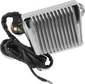 Twin Power 2002-2003 Harley Davidson FLH FLT Voltage Regulator - Chrome Finish - Part #498272