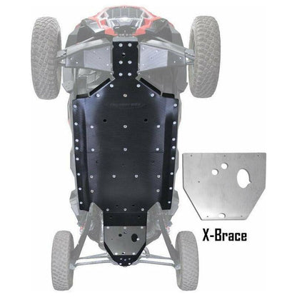 Polaris RZR 4 Turbo S UHMW Skid Plate