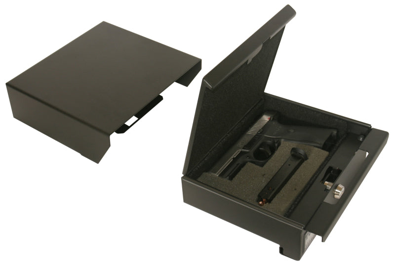 Tuffy Products Conceal Carry Valuables Safe with Locking Mounting Sleeve for Vehicles and Home