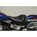 Mustang Motorcycle 79914 Wide Touring Solo Seat with Driver Backrest for Harley (05-17) – Black