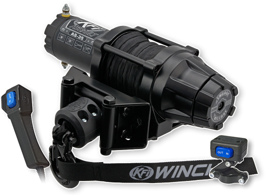 KFI 3500LB SYNTHETIC ASSUALT SERIES WINCH