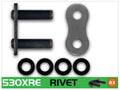 RK Chain 530XRE-RI Vivid Rivet Chain for Powersports Vehicles