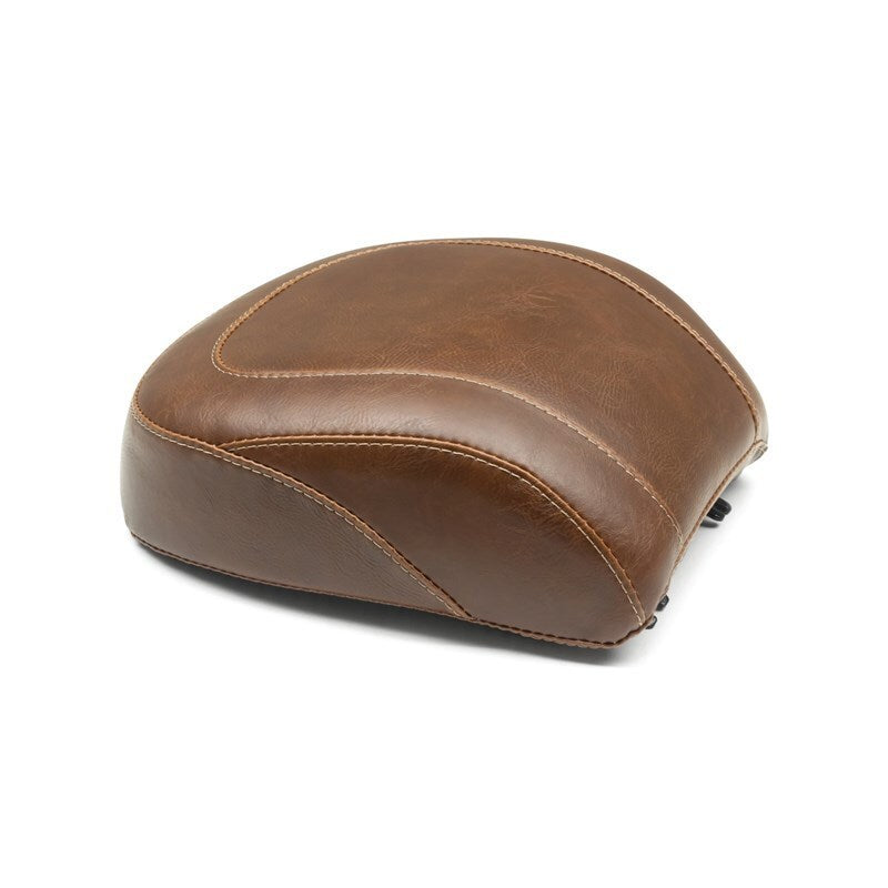 Mustang Motorcycle 83021 Wide Tripper Passenger Seat for Harley Fat Boy 2018-2021 - Brown