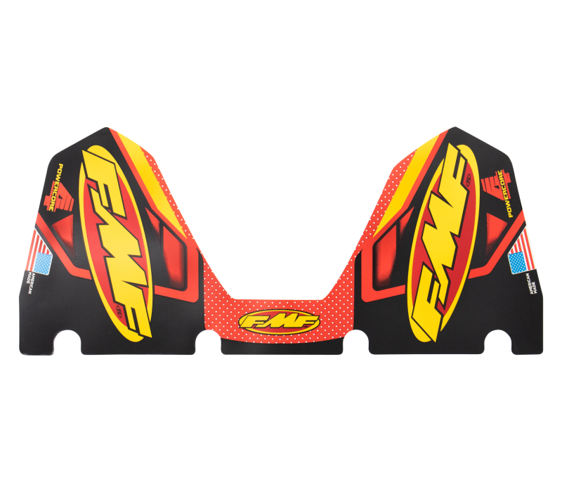 FMF Racing Powercore4 Aluminum Patriotic Decal Replacement for Powersports Exhausts