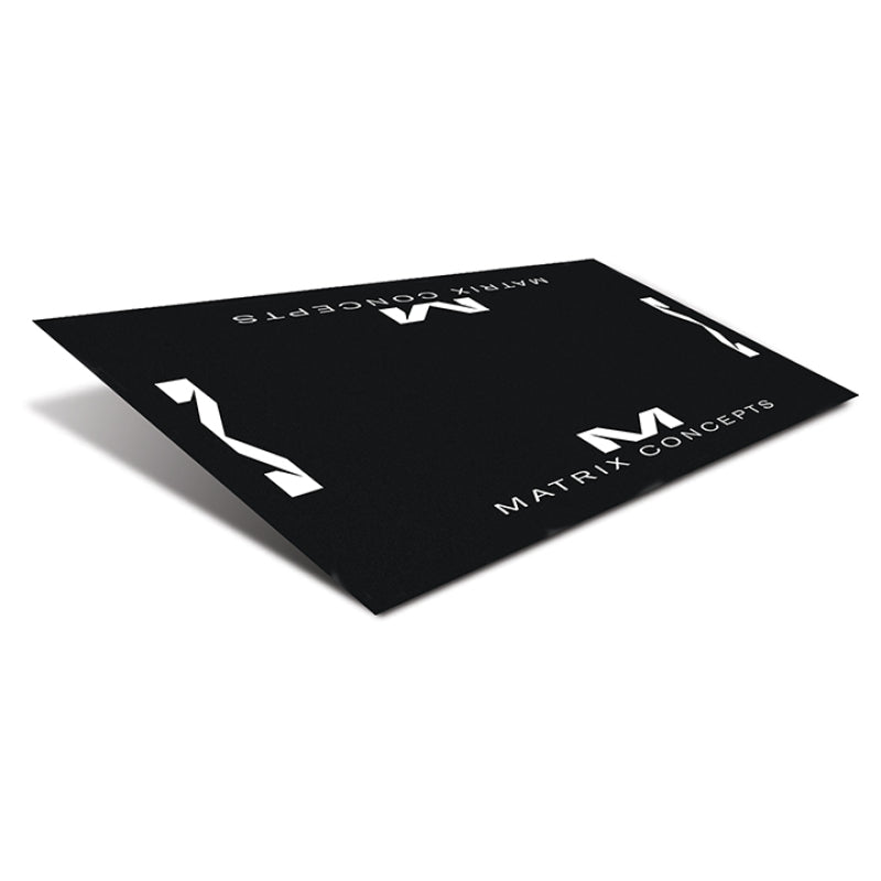 Matrix Concepts R2 Rubber 3mm Garage Floor Mat, 3.5 ft x 7 ft, Black and White
