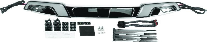 Kuryakyn Tracer Windshield Trim for 2014-2015 Harley Davidson FLH Models - Chrome