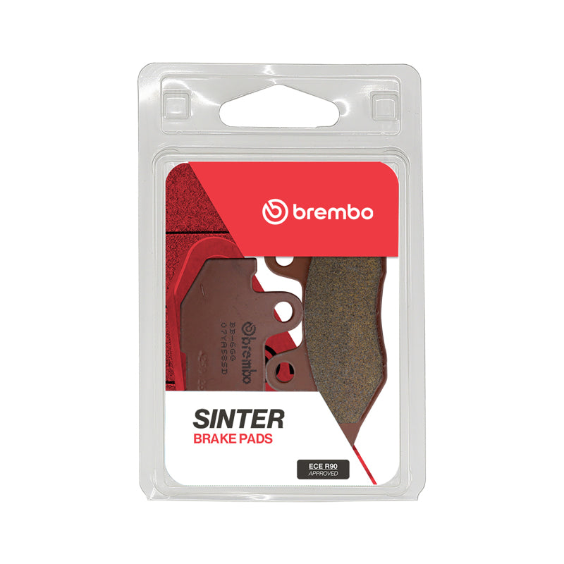 Brembo OE Powersports 07YA58SD Rear Brake Pad for Yamaha YXC Viking VI and Wolverine X4 (700cc)
