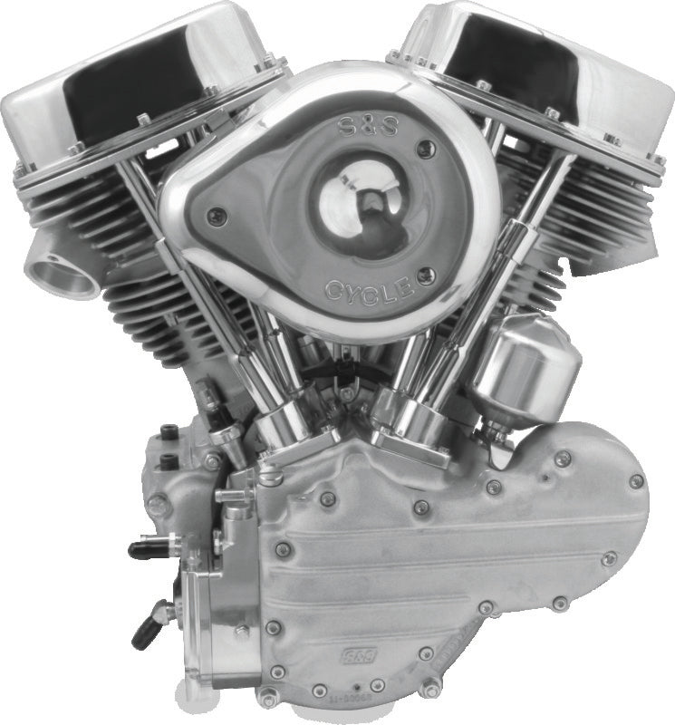 S&S Cycle P93 Complete Assembled Engine for Harley-Davidson 1970-1999 with Alternator/Generator - Retro Styling with Modern Technology