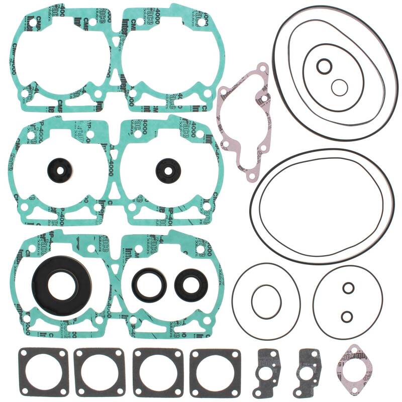 Vertex Pistons 1999 Formula Deluxe 670/98-99 Formula Z 670cc Complete Gasket Kit with Seals