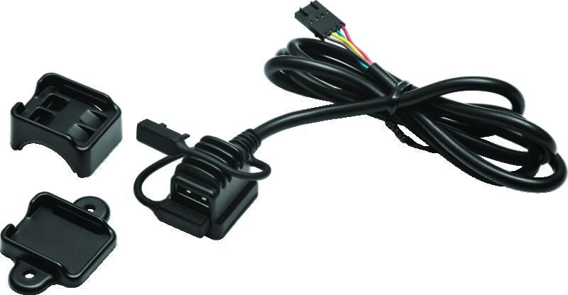 Kuryakyn USB Power Port Universal Charger Satin Black for Powersports Devices