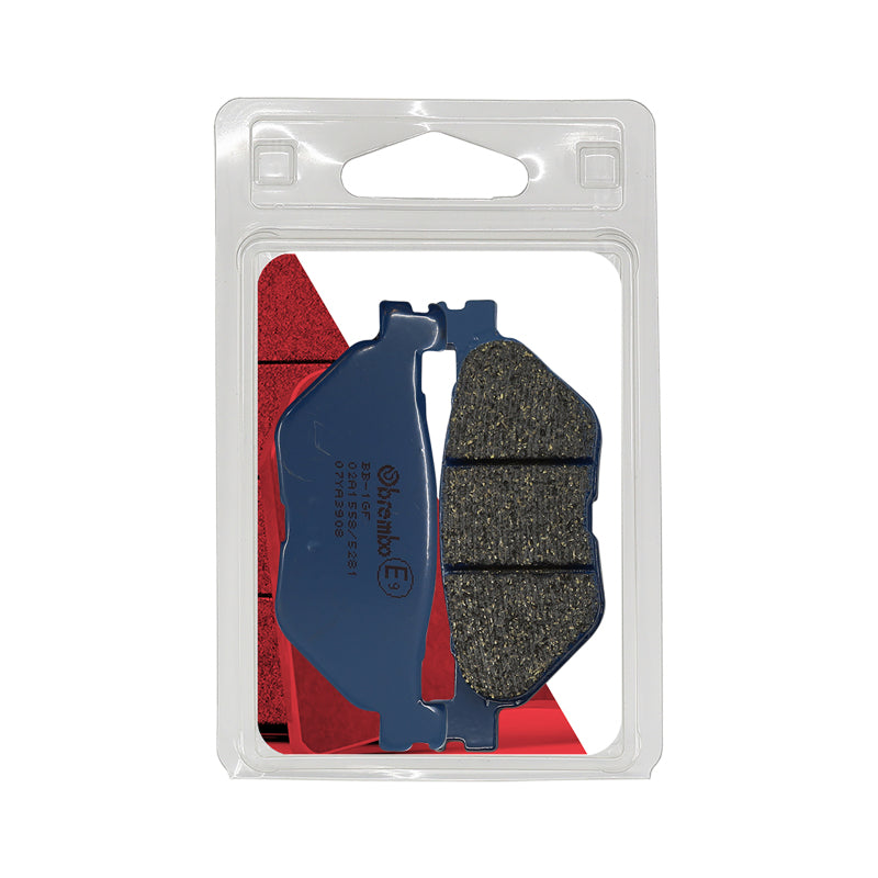Brembo OE Powersports 07YA3908 Rear Brake Pad for Yamaha and Hyosung Models