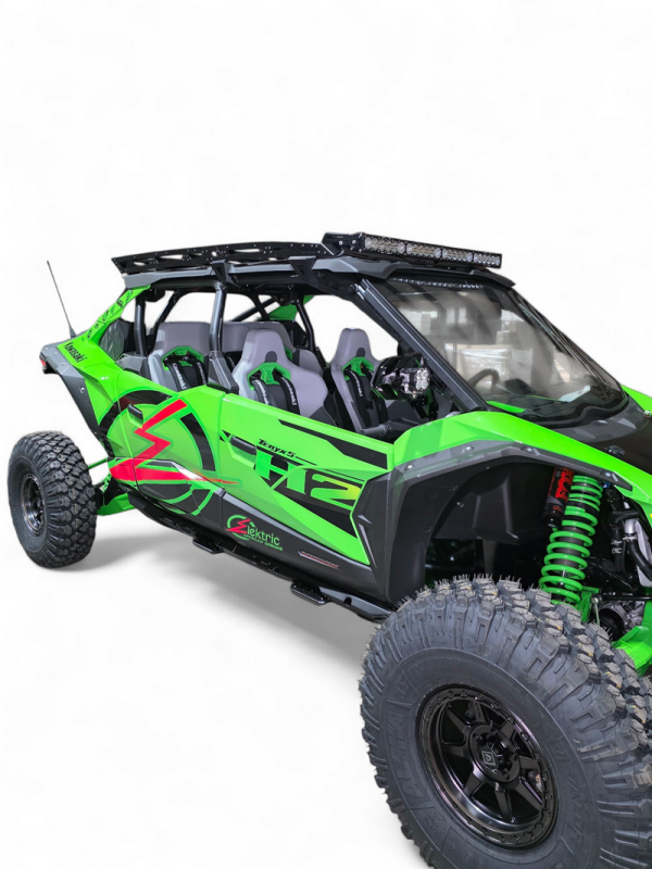 Elektric Off Road Kawasaki Teryx H2 Volt Side Steps for 2026+ 4-Door Models