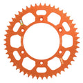 ProTaper KTM 85SX-105SX Rear Orange Sprocket with 46 Teeth – CNC Machined, Self-Cleaning Mud Groove Design