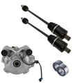Polaris RZR Turbo S 72" Front Differential Axles & Wheel Bearings Bundle