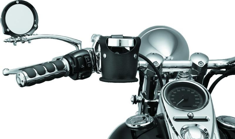 Kuryakyn Beverage Carrier Perch Mount Chrome – Easy Snap-On PowerSports Drink Holder