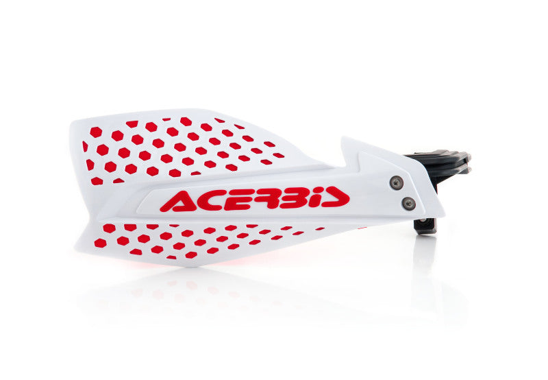 Acerbis X-Ultimate Handguard - White/Orange for Powersports Vehicles