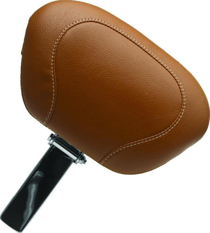 Mustang Motorcycle Passenger Backrest for Indian Chieftain & Roadmaster 2014-2021 - Brown