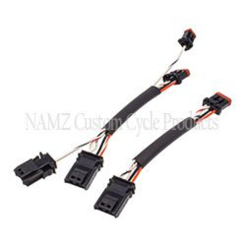 NAMZ V-Twin Dyna Handlebar Control Extension Harness 12 in. for Harley Davidson Models