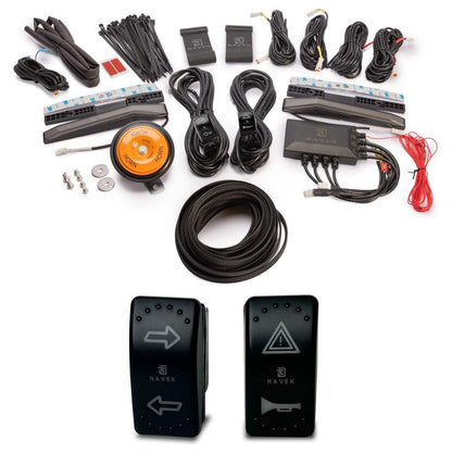 Can Am Commander XMR / XT / XTP (2021+) Plug & Play Auto-Cancel Turn Signal Kit with White Running Lights