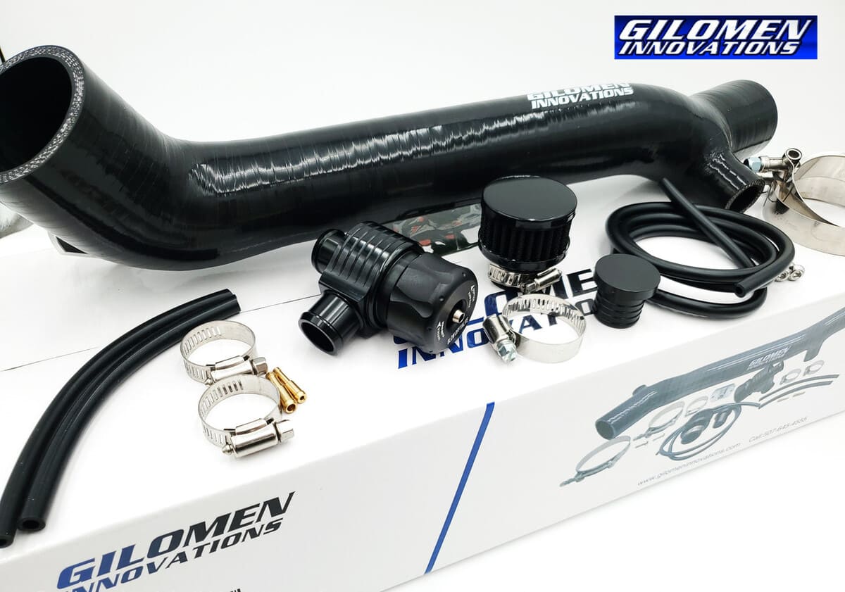 Gilomen Innovations '16-'20 Polaris RZR XP Turbo ECU High Performance Tuning / Clutch Kit / HD Silicone Turbocharge Tube With Blow Off Valve Package