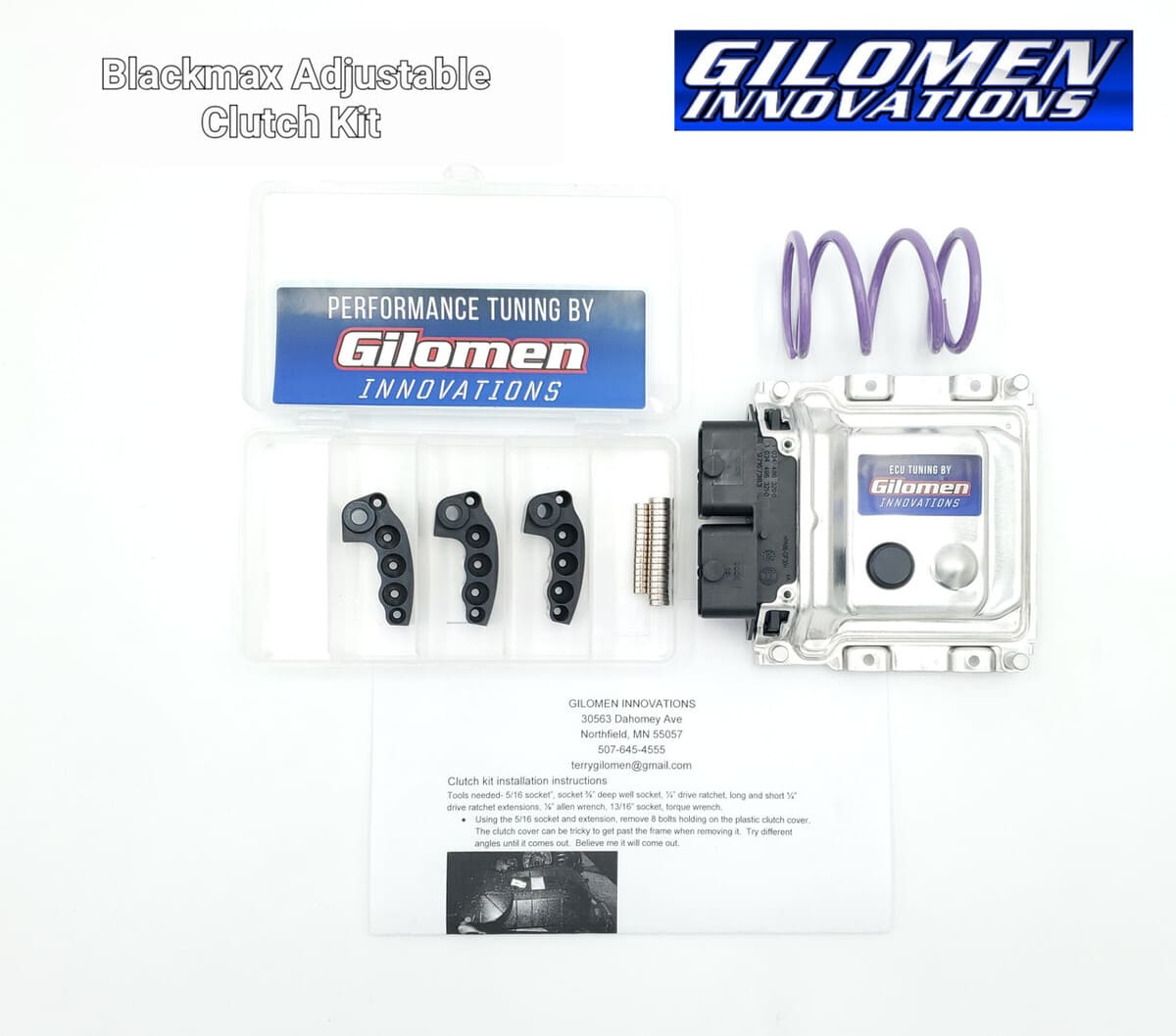 Gilomen Innovations '17-'18 Polaris Ranger XP 1000 Gen 1 Performance ECU Tuning / Clutch Kit Package