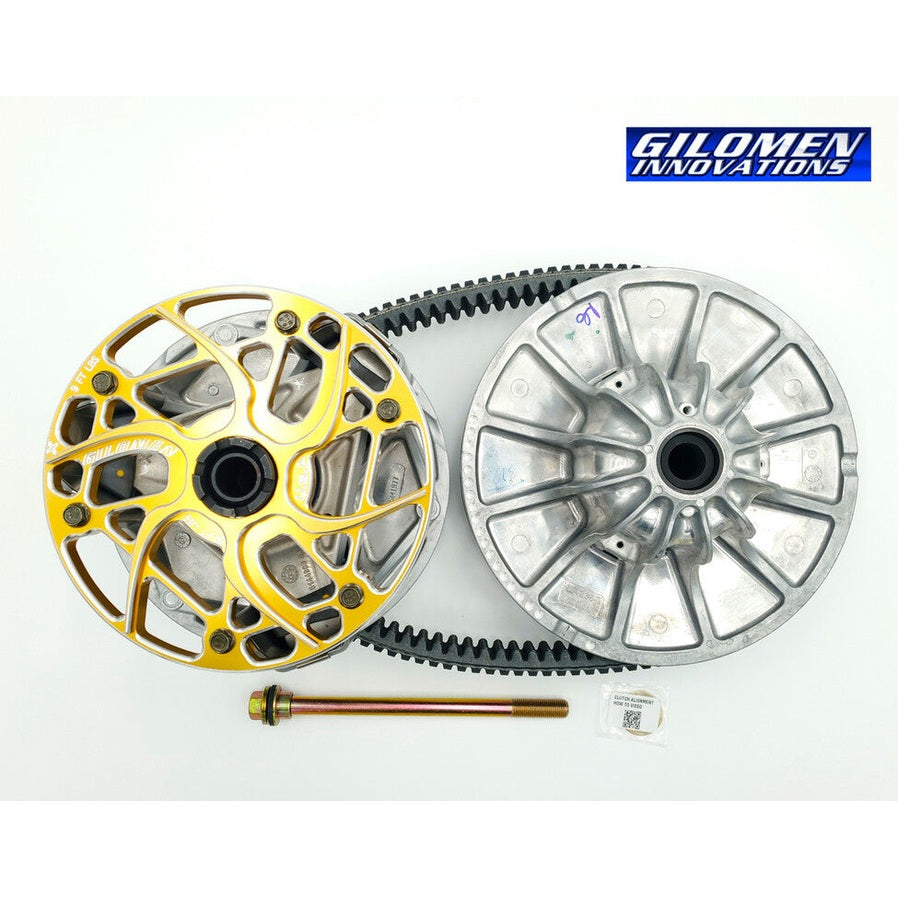 Gilomen Innovations '18-'20 Polaris Ranger 1000 Gold Pro Upgrade Clutch System w/ Clutch Kit - Primary & Secondary Clutch