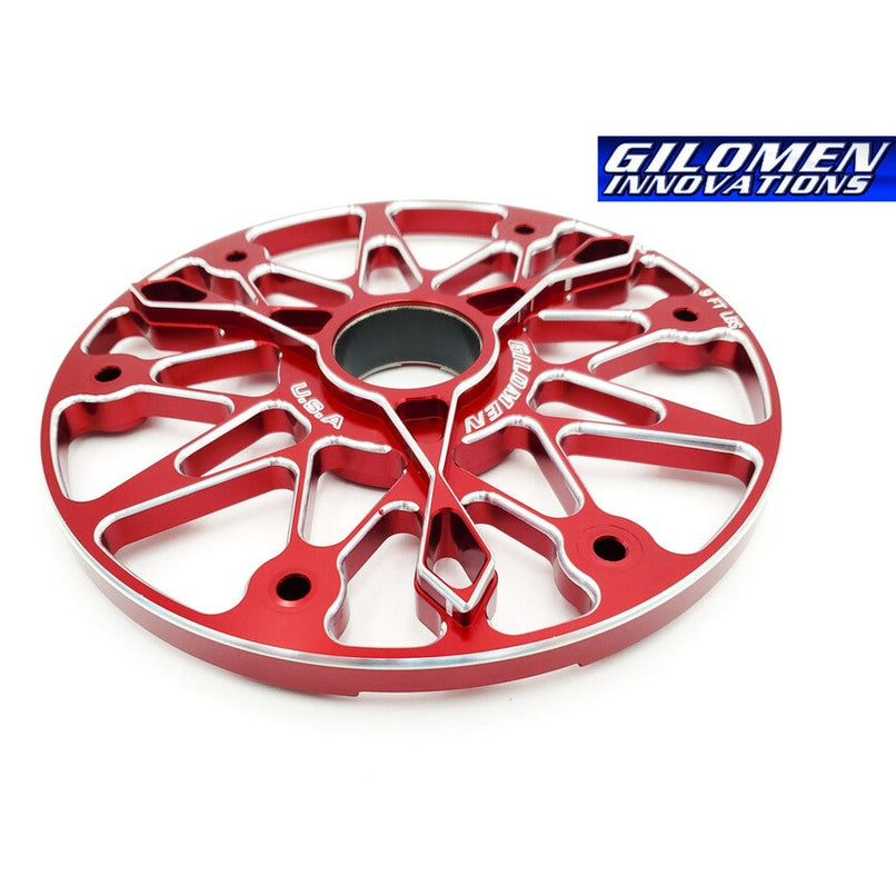 Gilomen Innovations '24+ Polaris RZR XP 1000/Xpedition Fury Primary Clutch Cover - Red