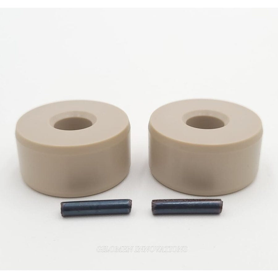 Gilomen Innovations OEM Boss Secondary Clutch Diamond Rollers Upgrade Replaces Square Pucks - Set of 2