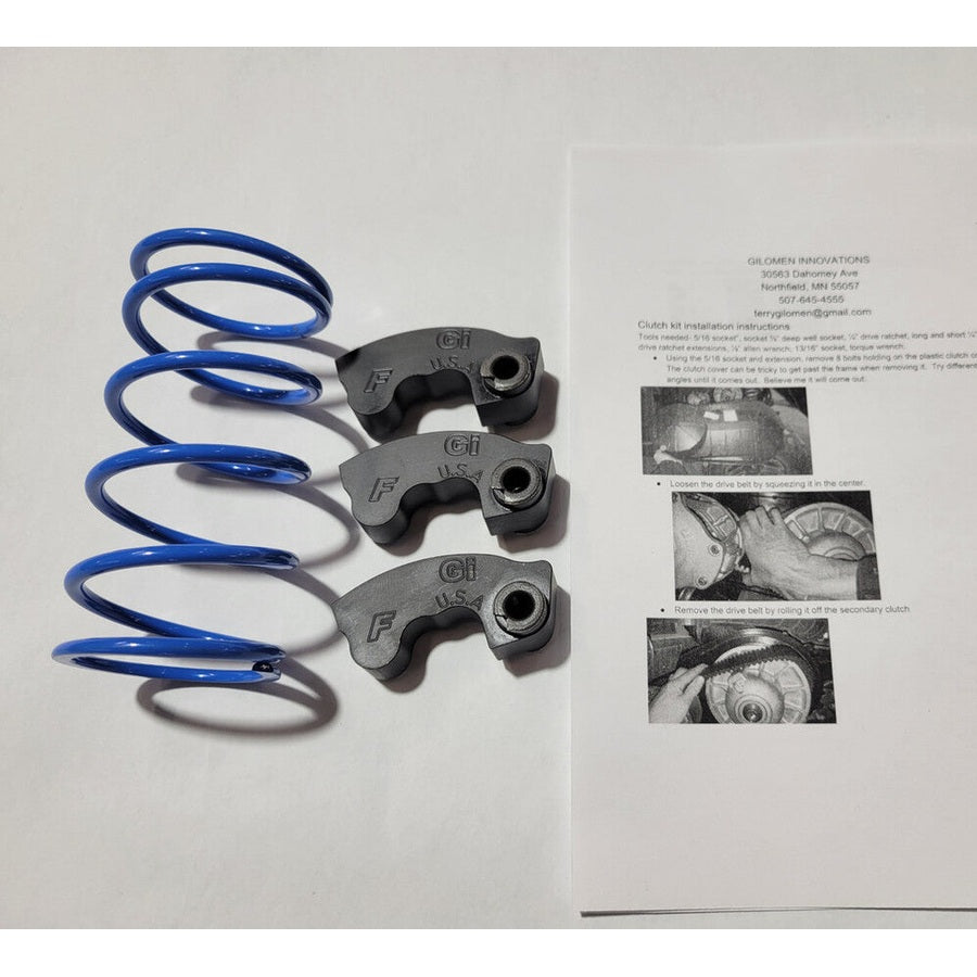 Gilomen Innovations P90 Huge Gains in Gas Mileage Low RPM Fuel Saver Clutch Kit