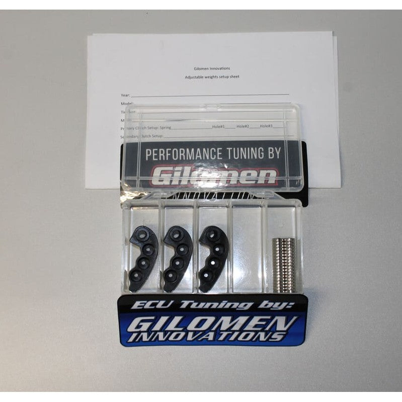 Gilomen Innovations Polaris P90XT Weights 66-95 Grams Blackmax Adjustable Clutch