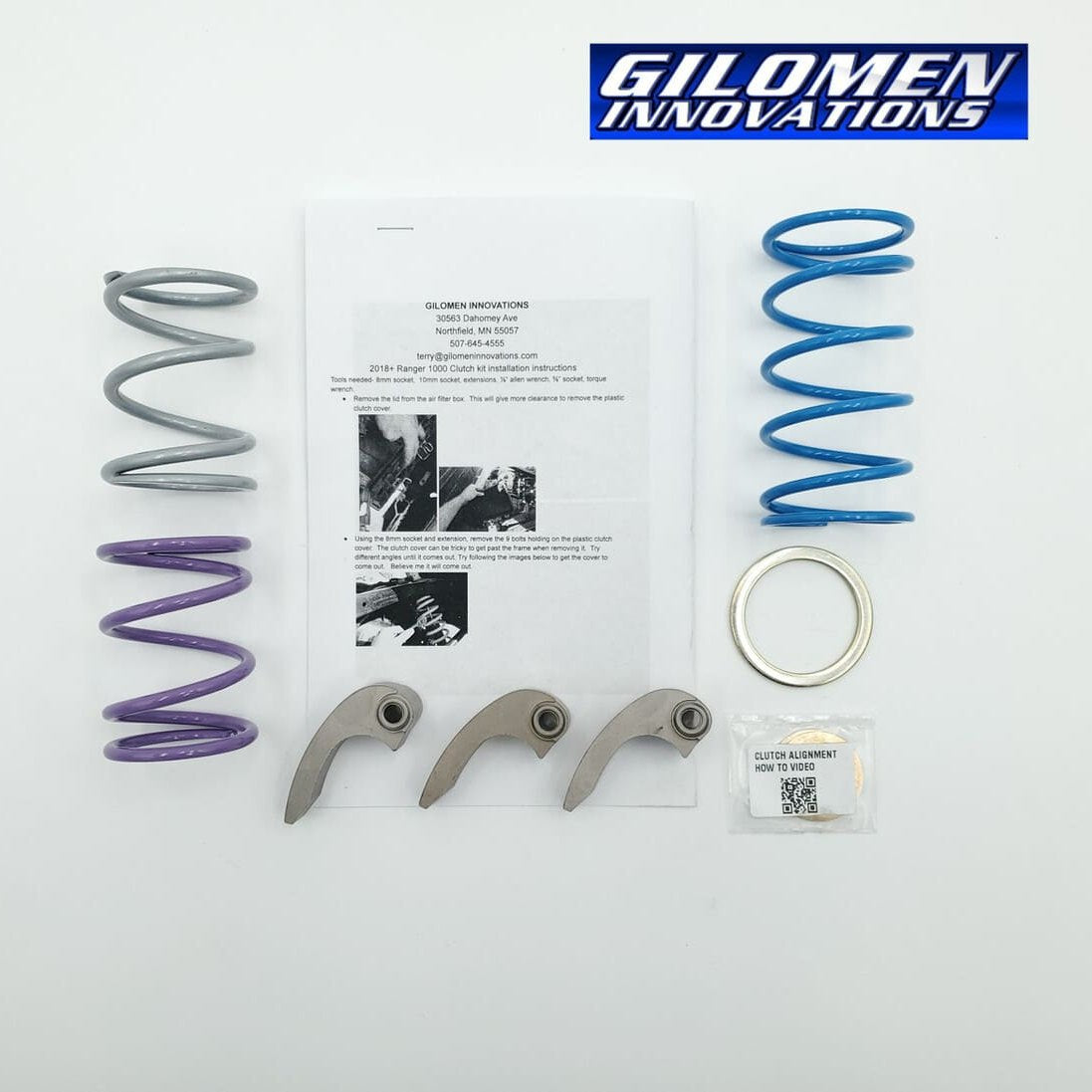 Gilomen Innovations Polaris Ranger XP 1000 Gen 2 Elite Shift Clutch Kit