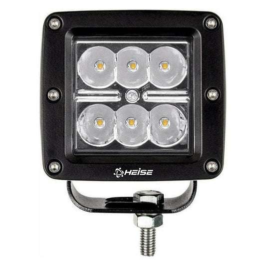 Amber Cube Spot Light 3"