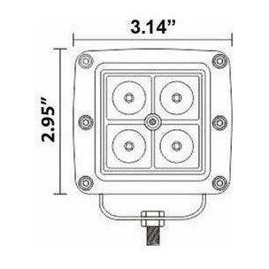 Cube Flood Light 3" (Pair)