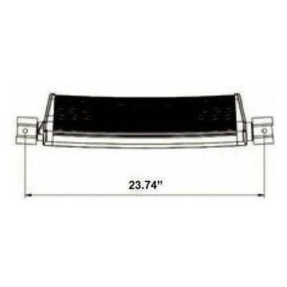 Dual Row Curved LED Lightbar 22"
