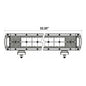 Dual Row High Output LED Lightbar 32"