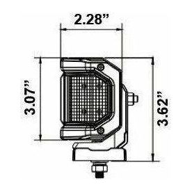 Dual Row High Output Sidelight LED Lightbar 23.2"