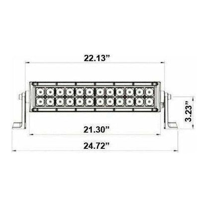 Dual Row LED Lightbar 22"