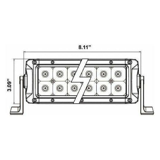 Infinite Series RGB Lightbar 8"