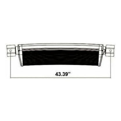 Single Row Curved LED Lightbar 42"
