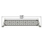 Triple Row LED Lightbar 10"
