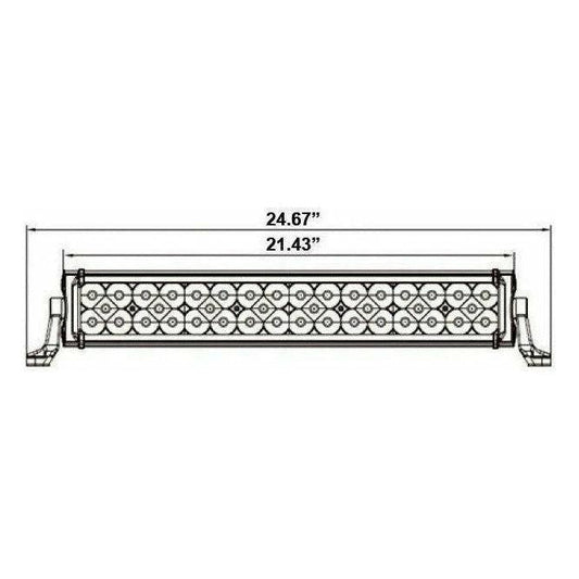 Triple Row LED Lightbar 20"