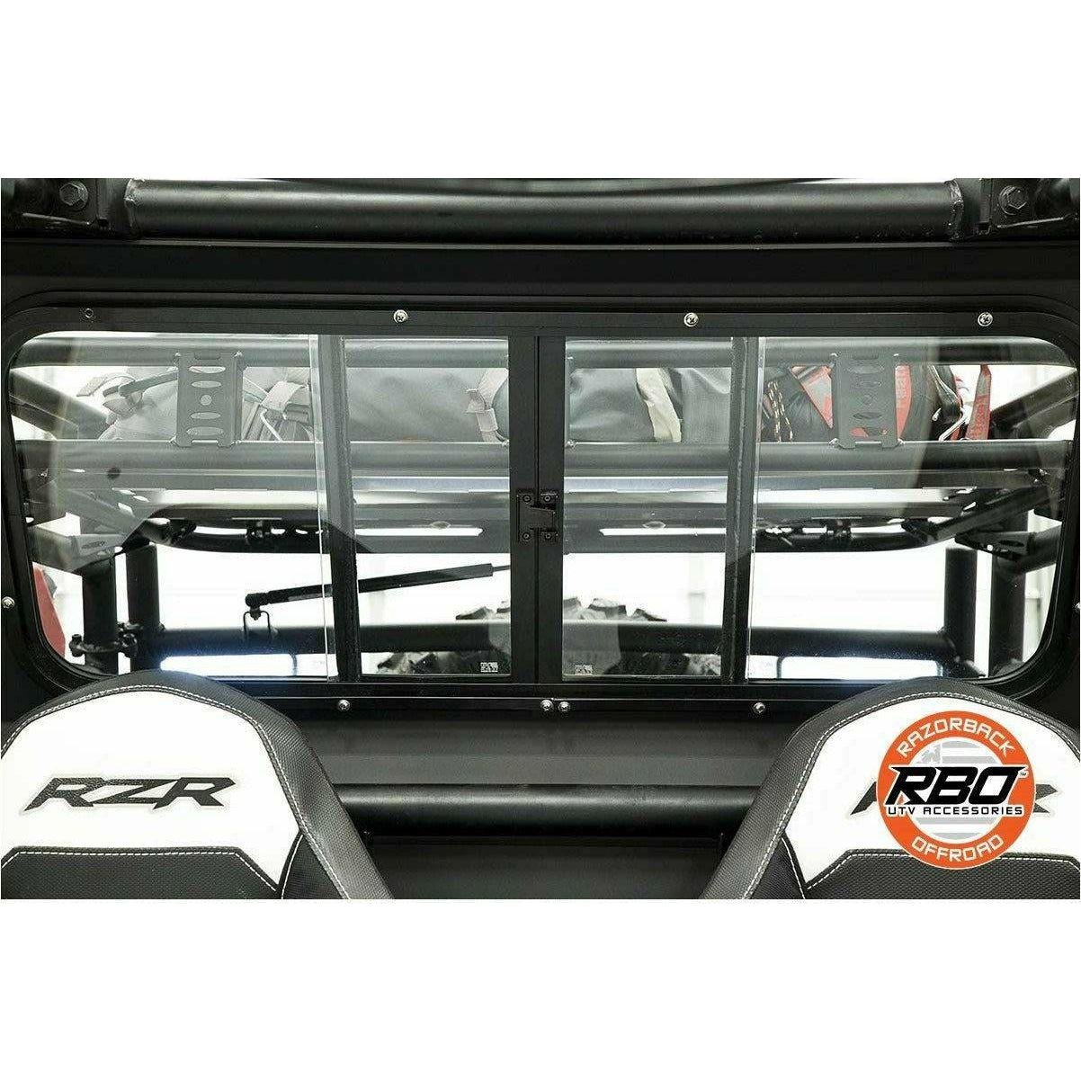 Polaris RZR 900 Rear Sliding Windshield