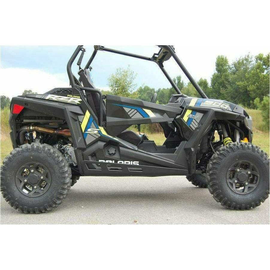 Polaris RZR S 1000 / S 900 Full Skid Plate with Sliders